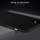 PINWUYO Pin Rui Series Classical Leather, PC + TPU + PU Leather Waterproof And Anti-fall All-inclusive Protective Shell for iPhone 11(Red)