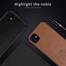 PINWUYO Pin Rui Series Classical Leather, PC + TPU + PU Leather Waterproof And Anti-fall All-inclusive Protective Shell for iPhone 11(Red)