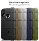 For Motorola E6 Plus Full Coverage Shockproof TPU Case(Blue)