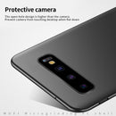 For Galaxy S10+ MOFI Frosted PC Ultra-thin Hard Case(Rose gold)