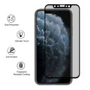 For iPhone 11 Pro / XS / X ENKAY Hat-Prince 0.26mm 9H 2.5D Privacy Anti-glare Full Screen Tempered Glass Film