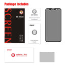 For iPhone 11 Pro / XS / X ENKAY Hat-Prince 0.26mm 9H 2.5D Privacy Anti-glare Full Screen Tempered Glass Film