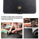For Sony Xperia 5 Retro Solid Color Leather Buckle Phone Case with Lanyard & Photo Frame & Card Slot & Wallet & Stand Function(Red)