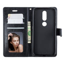 For Nokia 4.2 Crazy Horse Texture Horizontal Flip Leather Case with Holder & Card Slots & Wallet & Photo Frame(Black)