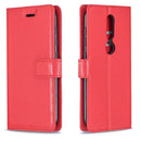 For Nokia 4.2 Crazy Horse Texture Horizontal Flip Leather Case with Holder & Card Slots & Wallet & Photo Frame(Red)