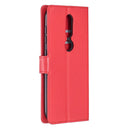 For Nokia 4.2 Crazy Horse Texture Horizontal Flip Leather Case with Holder & Card Slots & Wallet & Photo Frame(Red)