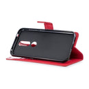 For Nokia 4.2 Crazy Horse Texture Horizontal Flip Leather Case with Holder & Card Slots & Wallet & Photo Frame(Red)