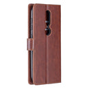 For Nokia 4.2 Crazy Horse Texture Horizontal Flip Leather Case with Holder & Card Slots & Wallet & Photo Frame(Brown)