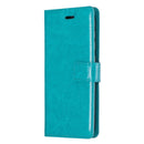 For Nokia 4.2 Crazy Horse Texture Horizontal Flip Leather Case with Holder & Card Slots & Wallet & Photo Frame(Blue)