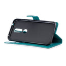 For Nokia 4.2 Crazy Horse Texture Horizontal Flip Leather Case with Holder & Card Slots & Wallet & Photo Frame(Blue)