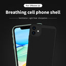 For iPhone 11 MOFI Breathable PC Ultra-thin All-inclusive Protective Case(Gold)