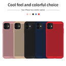 For iPhone 11 MOFI Breathable PC Ultra-thin All-inclusive Protective Case(Gold)