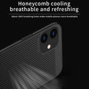 For iPhone 11 MOFI Breathable PC Ultra-thin All-inclusive Protective Case(Gold)