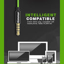 Kimmar R02 Fashionable Waterproof IPX5 10mm Speaker Ergonomic Wired Earhook Earphone(Blue)