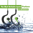 Kimmar R02 Fashionable Waterproof IPX5 10mm Speaker Ergonomic Wired Earhook Earphone(Blue)