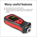 GT230 Thickness Gauges Paint Coating Thickness Gauge Car Film Digital Thickness Gauge Tester Rechargeable Thickness Gauge