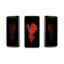 For iPhone 11 Pro Max / XS Max mocolo 0.33mm 9H 2.5D Full Glue Privacy Anti-glare Tempered Glass Film