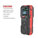 WINTACT WT8802 Hydrogen Sulfide Monitor Professional Rechargeable Gas Sensor High Sensitive Digital Sound-light Vibration Alarm H2S Detector