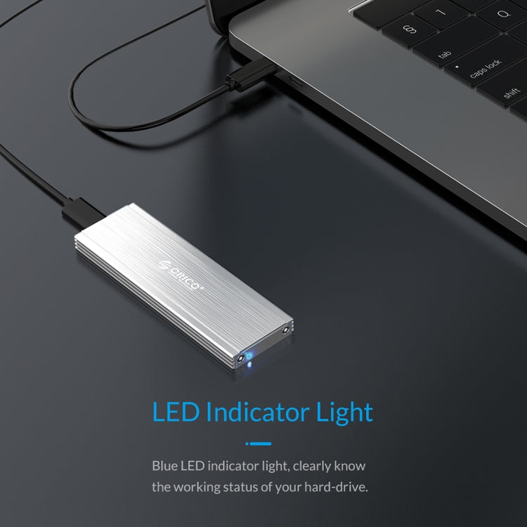 ORICO PRM2-C3 NVMe M.2 SSD Enclosure (10Gbps) Black