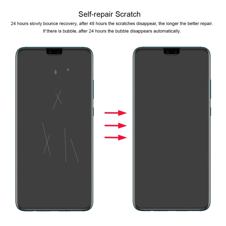 For Huawei Mate 30 2 PCS ENKAY Hat-Prince 0.1mm 3D Full Screen Protector Explosion-proof Hydrogel Film
