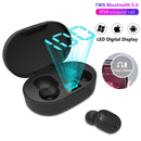 E6S LED Display Wireless Earphone TWS Bluetooth V5.0 Headsets Waterproof Bluetooth Earbuds