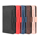 For Nokia 7.2 / 6.2 Wallet Style Skin Feel Calf Pattern Leather Case ï¼Œwith Separate Card Slot(Black)