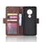 For Nokia 7.2 / 6.2 Wallet Style Skin Feel Calf Pattern Leather Case ï¼Œwith Separate Card Slot(Brown)