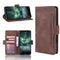 For Nokia 7.2 / 6.2 Wallet Style Skin Feel Calf Pattern Leather Case ï¼Œwith Separate Card Slot(Brown)