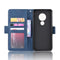For Nokia 7.2 / 6.2 Wallet Style Skin Feel Calf Pattern Leather Case ï¼Œwith Separate Card Slot(Blue)