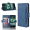 For Nokia 7.2 / 6.2 Wallet Style Skin Feel Calf Pattern Leather Case ï¼Œwith Separate Card Slot(Blue)