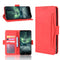 For Nokia 7.2 / 6.2 Wallet Style Skin Feel Calf Pattern Leather Case ï¼Œwith Separate Card Slot(Red)