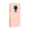 For Nokia 7.2 / 6.2 Wallet Style Skin Feel Calf Pattern Leather Case ï¼Œwith Separate Card Slot(Pink)