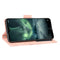 For Nokia 7.2 / 6.2 Wallet Style Skin Feel Calf Pattern Leather Case ï¼Œwith Separate Card Slot(Pink)