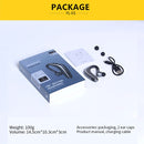YL-6S Wireless Bluetooth Earphone Sealed In-ear Earbuds 180 Degree Freely Rotating Earpiece(Gray)