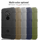 For Nokia 7.2 Full Coverage Shockproof TPU Case(Black)