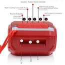 T&G TG162 LED Stereo Portable Bluetooth Speaker Mini Wireless Speaker Subwoofer(Blue)