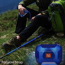 T&G TG162 LED Stereo Portable Bluetooth Speaker Mini Wireless Speaker Subwoofer(Blue)
