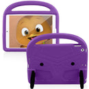 For iPad 10.2 Sparrow Style EVA Material Children Shockproof Casing Shell(Purple)