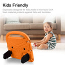 For iPad 10.2 Sparrow Style EVA Material Children Shockproof Casing Shell(Orange)