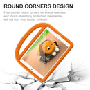 For iPad 10.2 Sparrow Style EVA Material Children Shockproof Casing Shell(Orange)