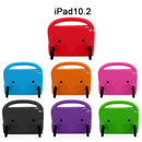 For iPad 10.2 Sparrow Style EVA Material Children Shockproof Casing Shell(Orange)
