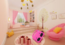 For iPad 4/3/2 Sparrow Style EVA Material Children Shockproof Casing Shell(Rose Pink)