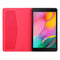 For Galaxy Tab A8.0 T290 / T295 (2019) Cloth Teature Horizontal Flip PU Leather Case with with Holder & Card Slots(Red)