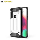 For Moto G8 Plus Magic Armor TPU + PC Combination Case(Silver)