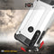 For Moto G8 Plus Magic Armor TPU + PC Combination Case(Silver)
