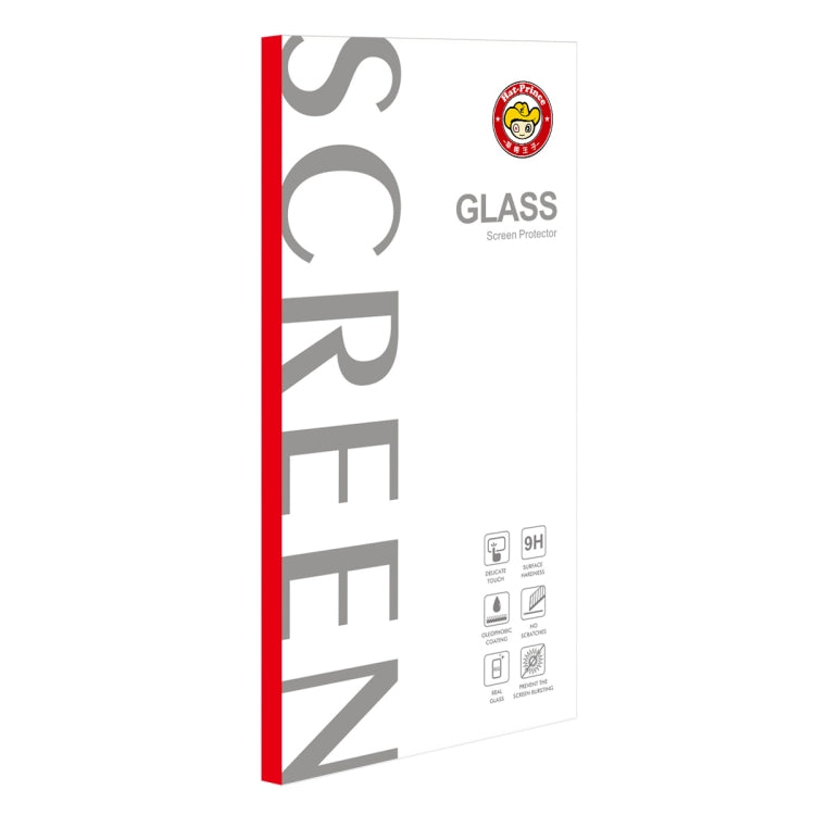 For iPhone 11 Hat-Prince 2 in 1 Full Glue 0.26mm 9H 2.5D Tempered Glass Full Coverage Protector + 0.2mm 9H 2.15D Round Edge Rear Camera Lens Tempered Glass Film