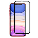 For iPhone 11 Hat-Prince 2 in 1 Full Glue 0.26mm 9H 2.5D Tempered Glass Full Coverage Protector + 0.2mm 9H 2.15D Round Edge Rear Camera Lens Tempered Glass Film