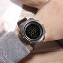 SANDA 361 Fashionable Night Light Sports Children Electronic Watch Multi Functional Personality Night Light Men Waterproof Watch(Gray)