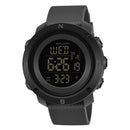 SANDA 361 Fashionable Night Light Sports Children Electronic Watch Multi Functional Personality Night Light Men Waterproof Watch(Gray)