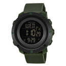 SANDA 361 Fashionable Night Light Sports Children Electronic Watch Multi Functional Personality Night Light Men Waterproof Watch(Green)